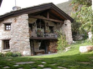 Location Val d'Isere : CHALET DU SAUT ET JARDIN EN ETE